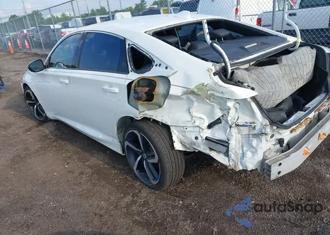 2018 Honda Accord Sport from USA, damaged, VIN 1HGCV1F35JA198447